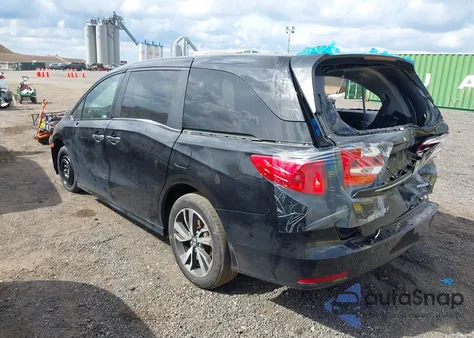 2024 Honda Odyssey Touring from USA, damaged, VIN 5FNRL6H80RB054991